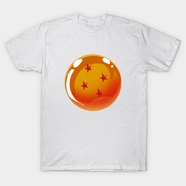 Goku's 4 star dragon ball T-Shirt-TOZ